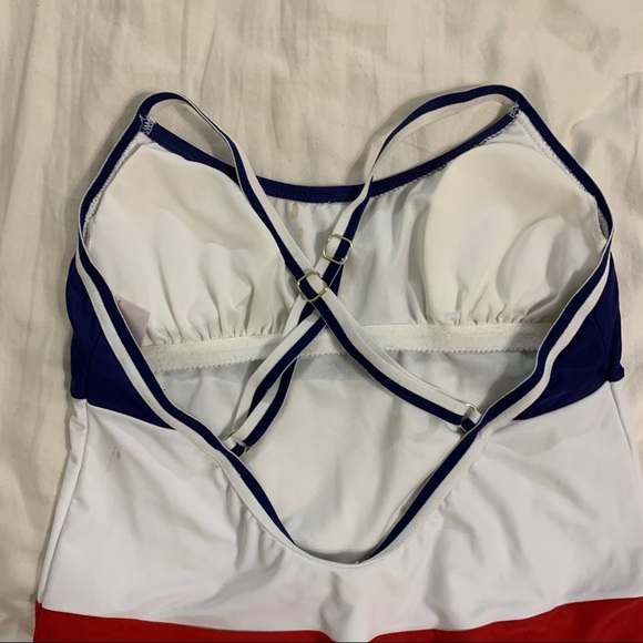 high leg one-piece bathing suit - Picture 5 of 7